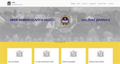 Desktop Screenshot of hasici-uhljanovice.cz